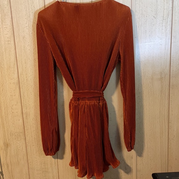 Burnt Orange Romper - Picture 8 of 9